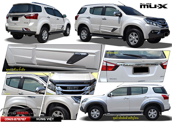 Tổng Hợp Đồ Chơi ISUZU DMAX Mới Nhất 2017